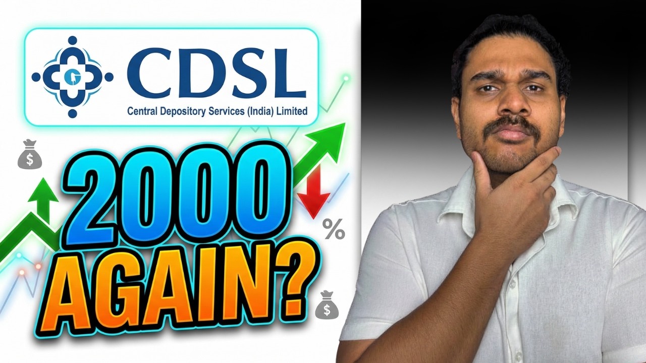 CDSL STOCK ANALYSIS !