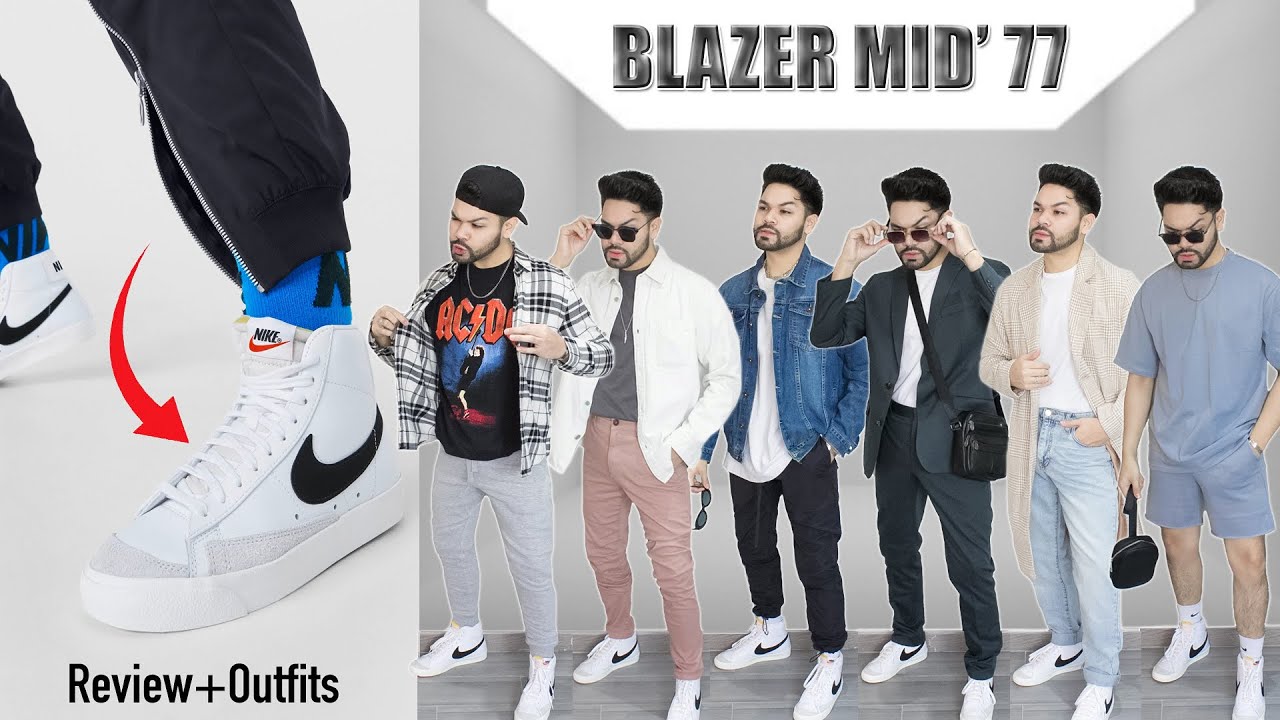 COMO VESTIR NIKE BLAZER MID 77 | 6 OUTFITS *Los tenis con más FLOW*