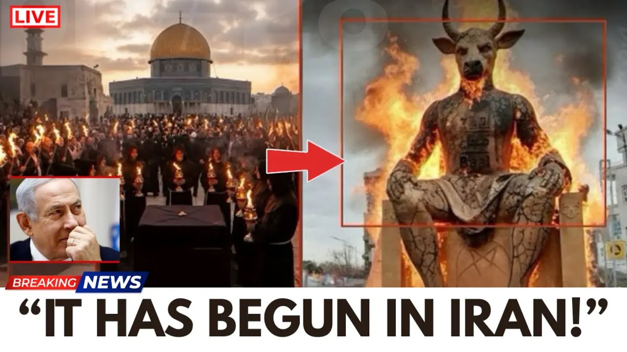 ШОКИРУЮЩЕ: Иран сжег статую Ваала &mdash; является ли это библейским пророчеством?