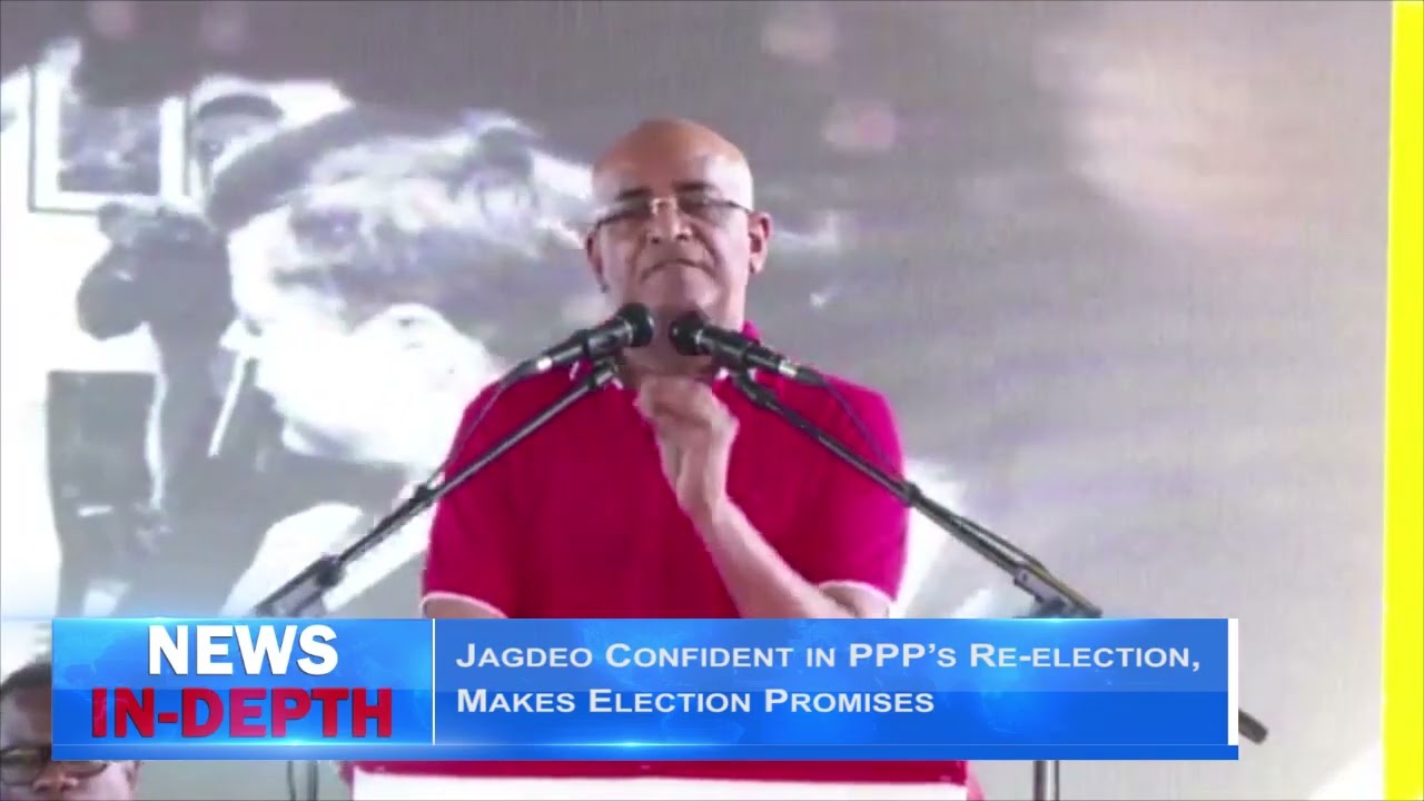 Jagdeo Confident in PPP&rsquo;s Re election, Makes Election Promises