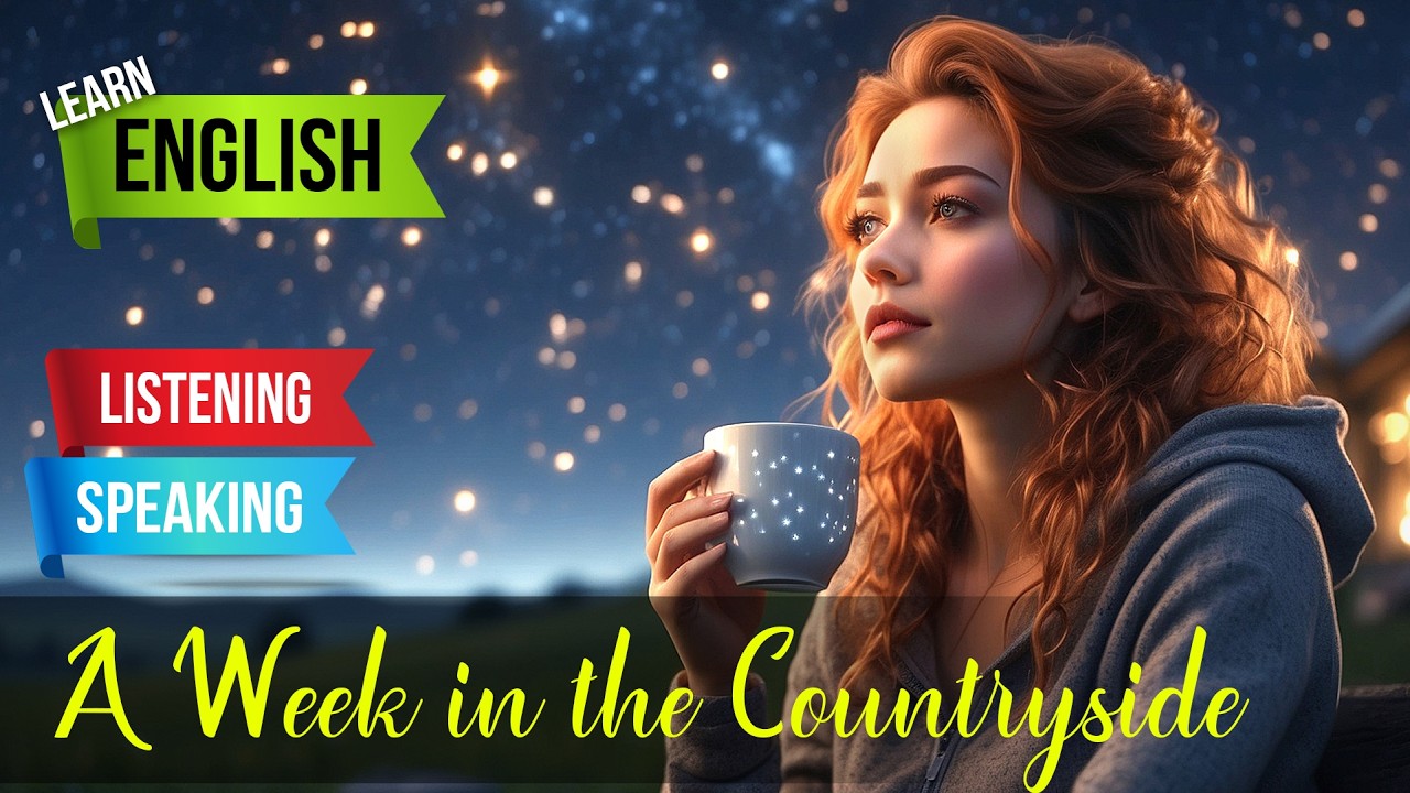 A Week in the Countryside | English Listening Skills - Speaking Skills | Countryside Life
