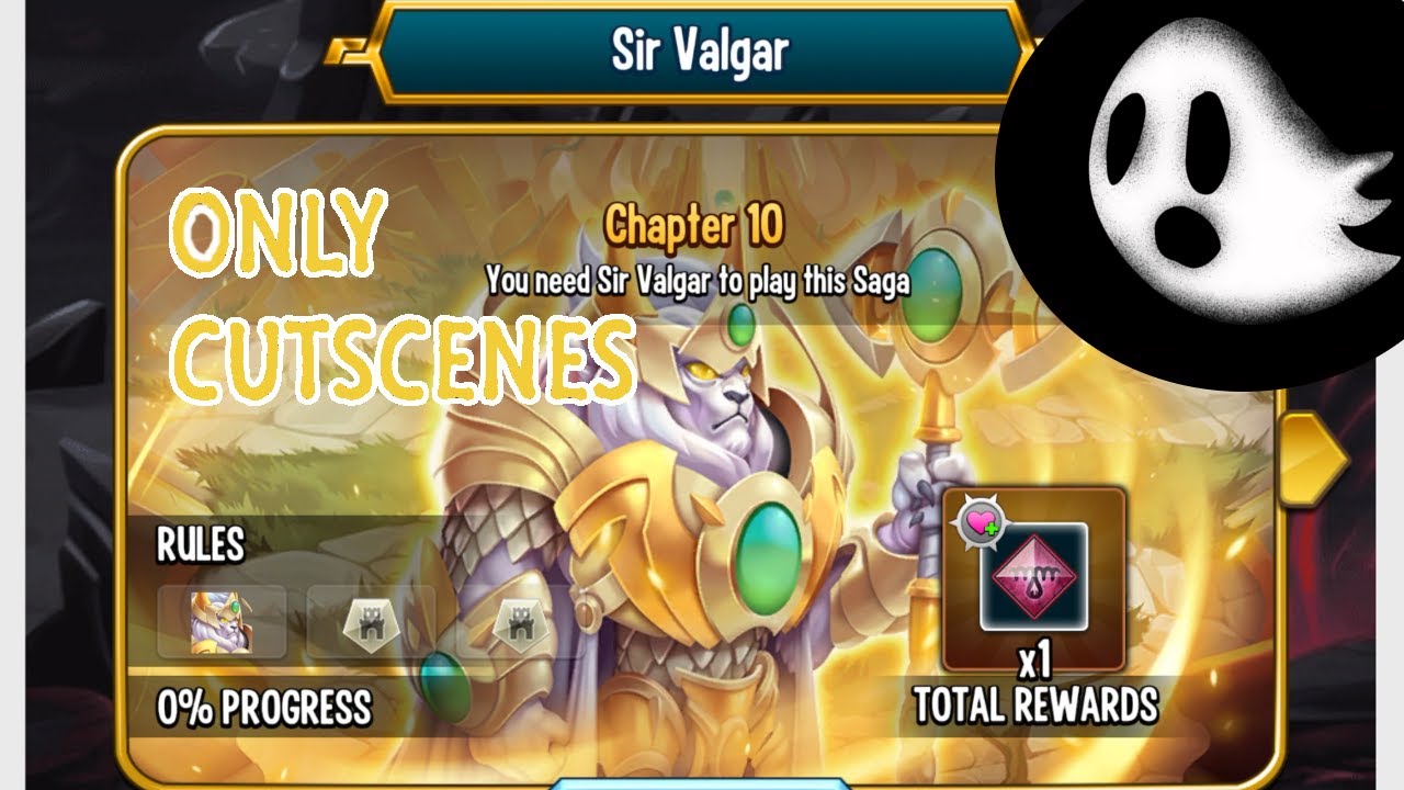 Monster Legends | Sir Valgar Era Saga Only Cutscenes