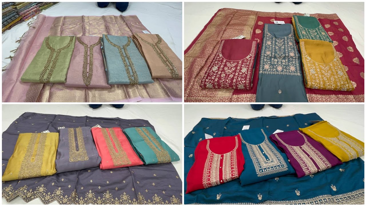 Bangalore Chickpet wholesale boutique type of Dress materials courier facility available