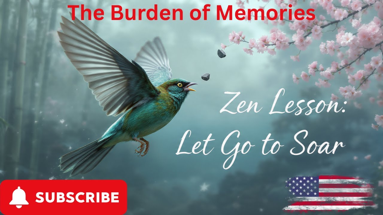 The Burden of Memories : A Zen Parable | #ZenParable #BurdenOfMemories #LetGoWisdom #JapaneseFable