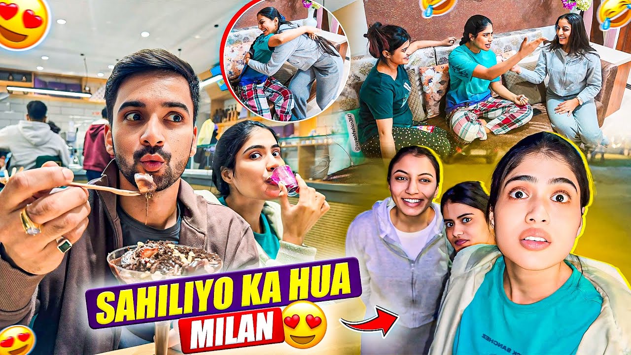 Saheliyo ka hua milan fir hui late night tak party