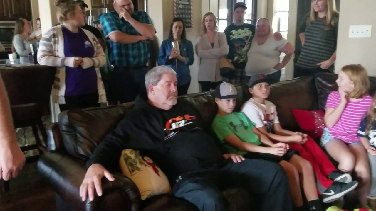 Dad gets huge surprise for 60th birthday