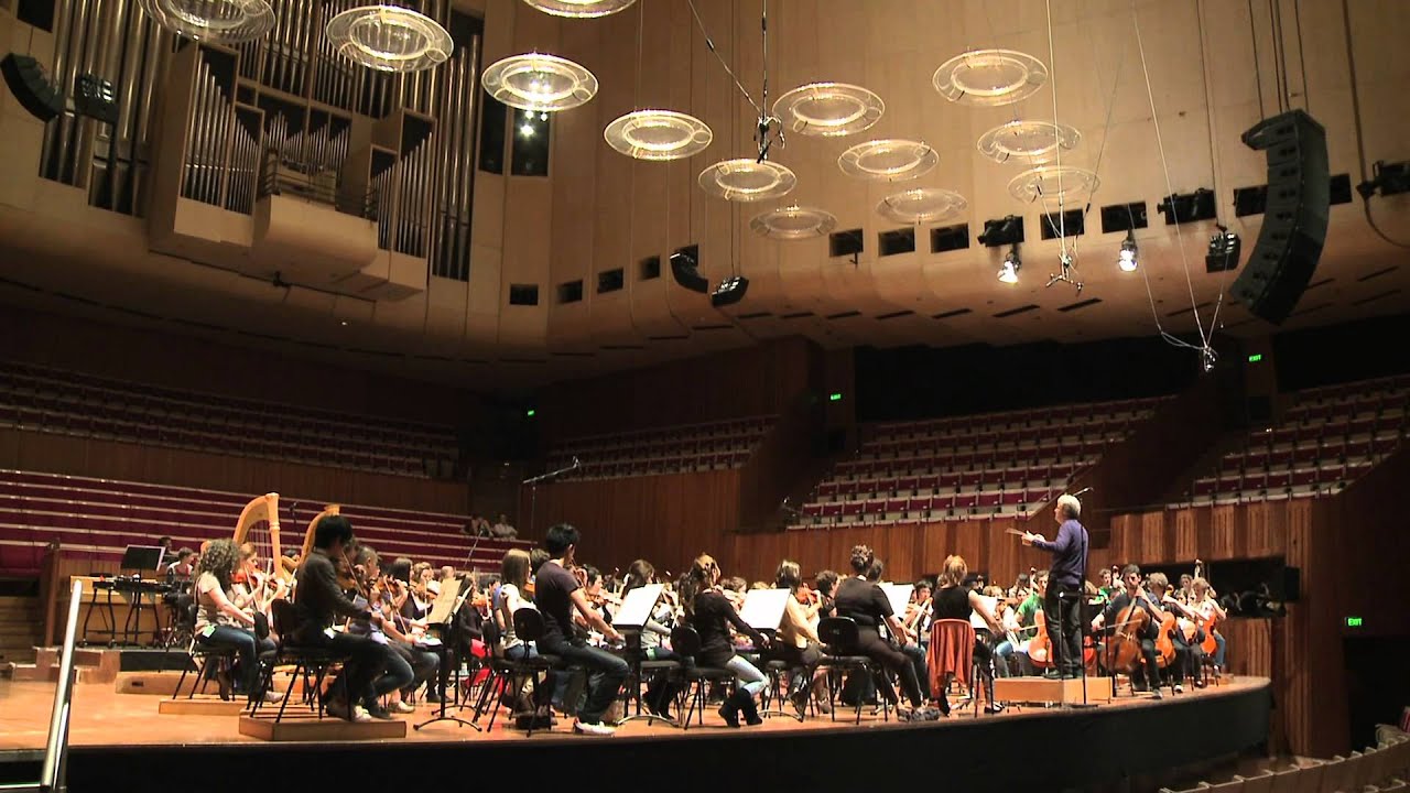 The Australian Youth Orchestra at the Sydney Opera House