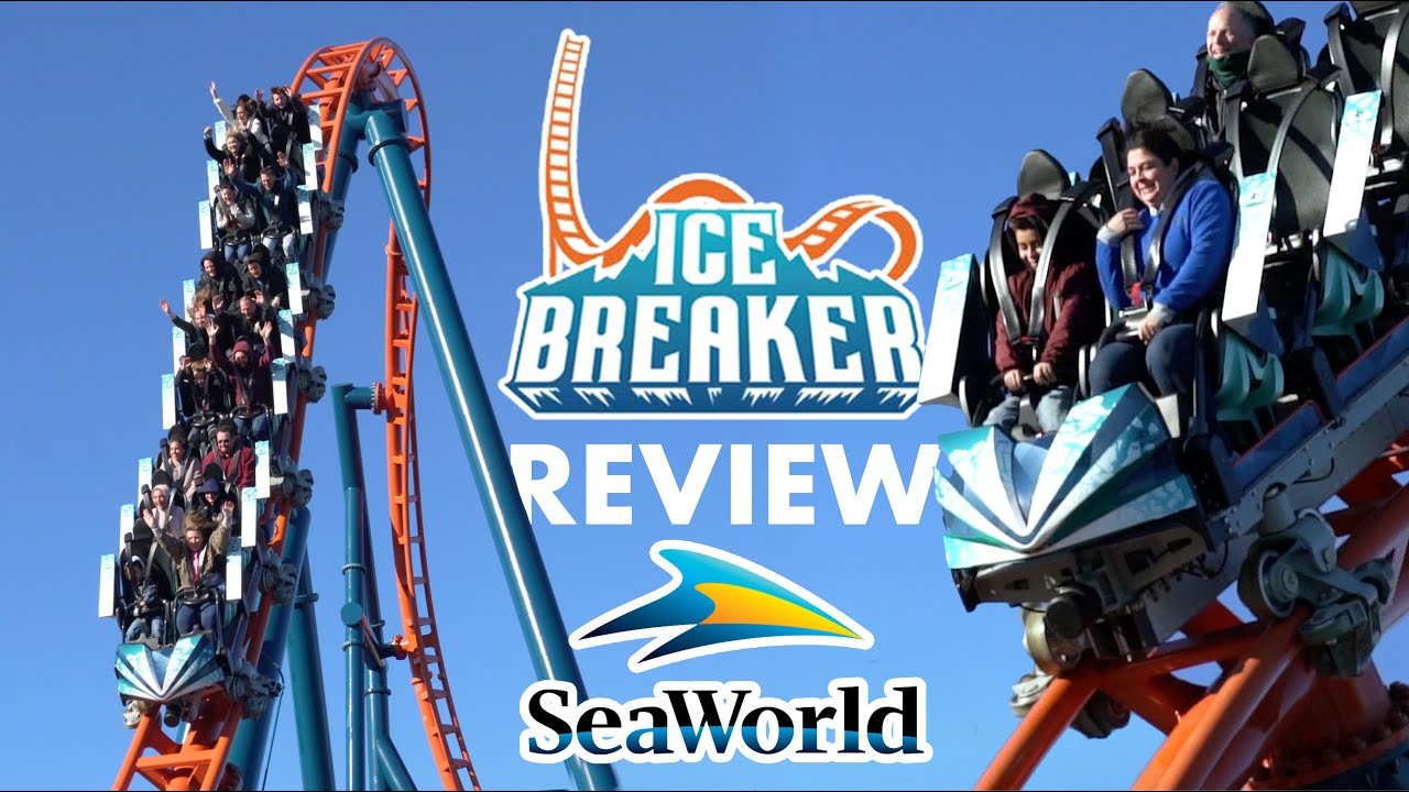Ice Breaker Review SeaWorld Orlando Premier Rides Multi Launch Coaster