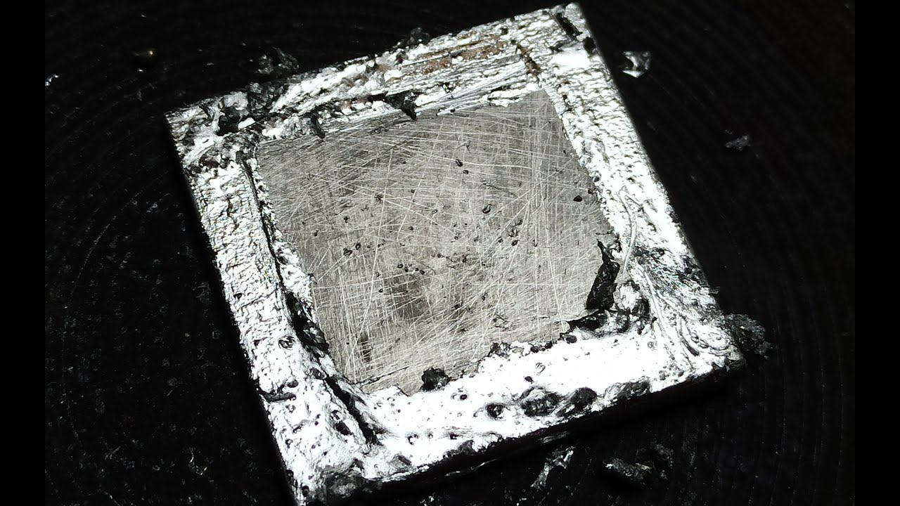 Alu löten: ohne Flamme, ohne Speziallot, ohne Flussmittel.