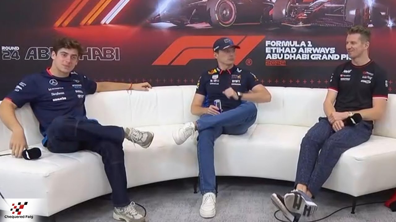 Pre Race Press Conference 2024 Abu Dhabi Grand Prix| Nico Hulkenberg Max Verstappen Franco Colapinto