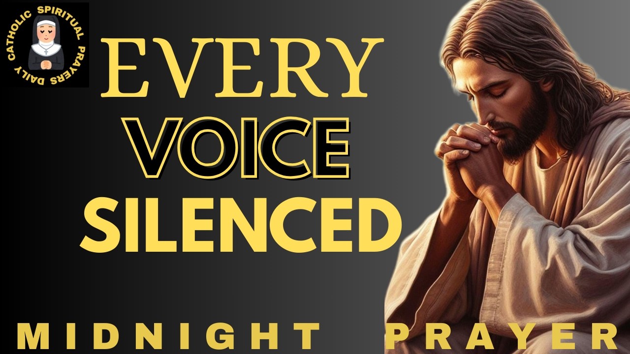 3AM Prayer to Silence Every Evil Voice and Negative Word (Psalm 34:4)