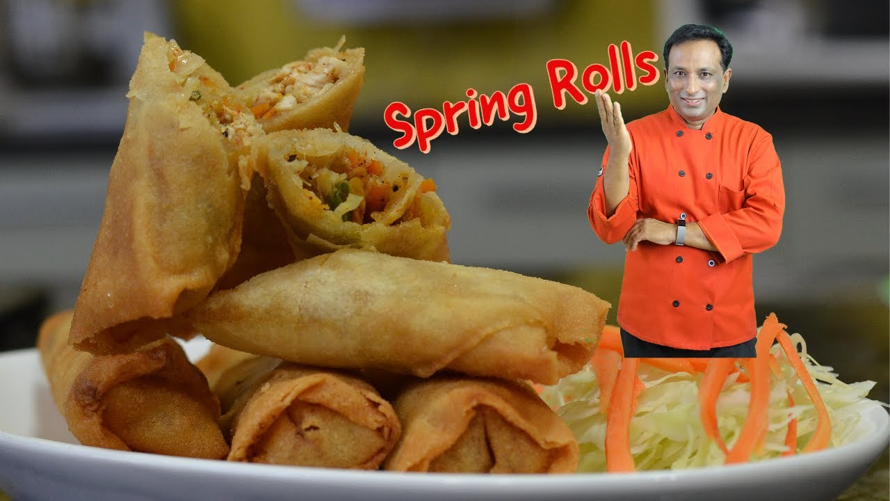Spring Rolls - By VahChef @ VahRehVah.com
