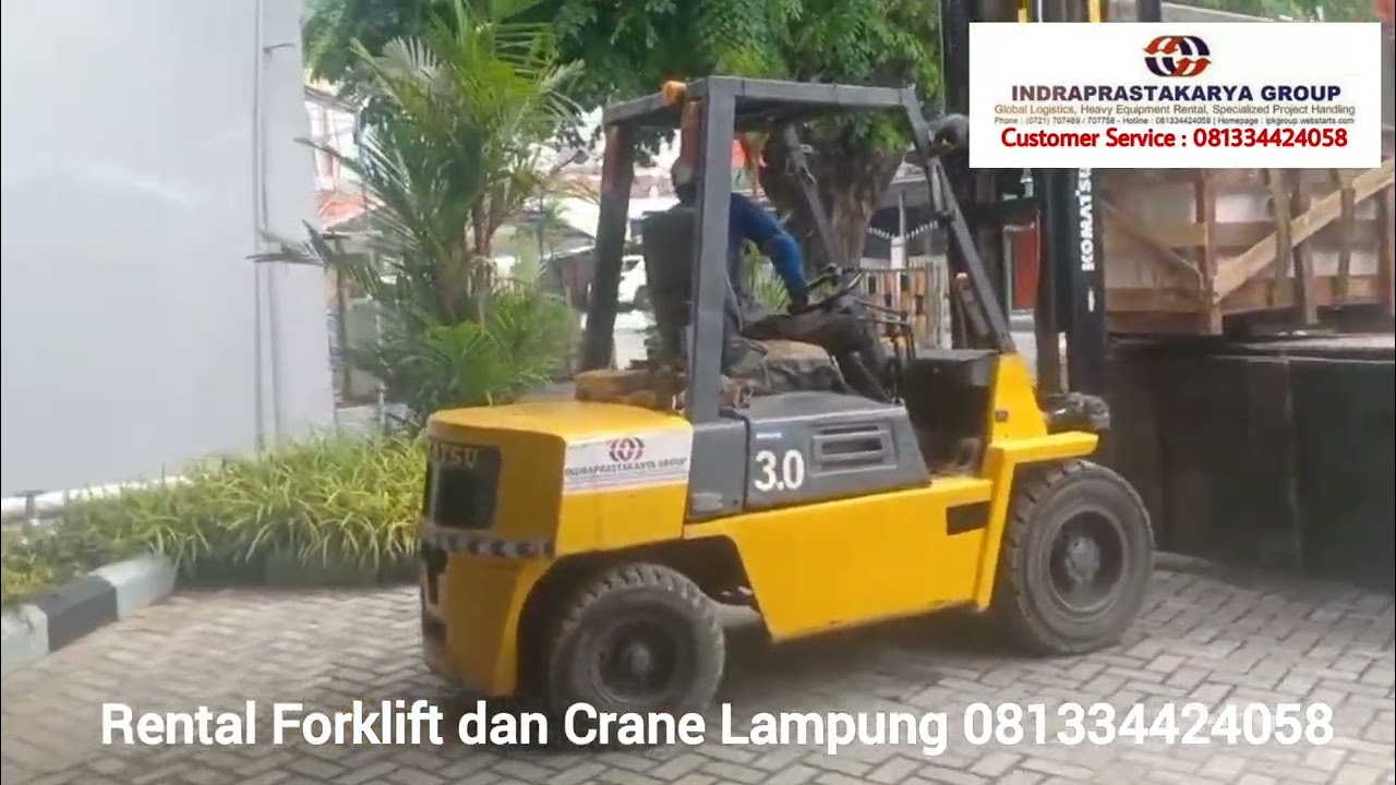 Rental Forklift dan Crane Lampung 081334424058