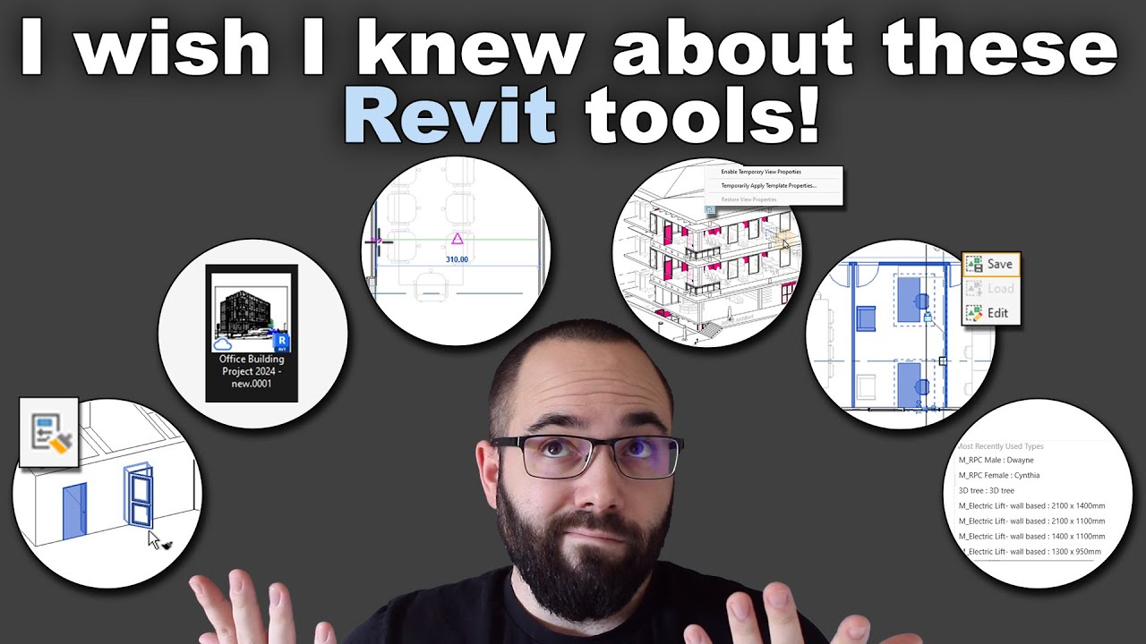 6 инструментов Revit, о которых вы не знали!