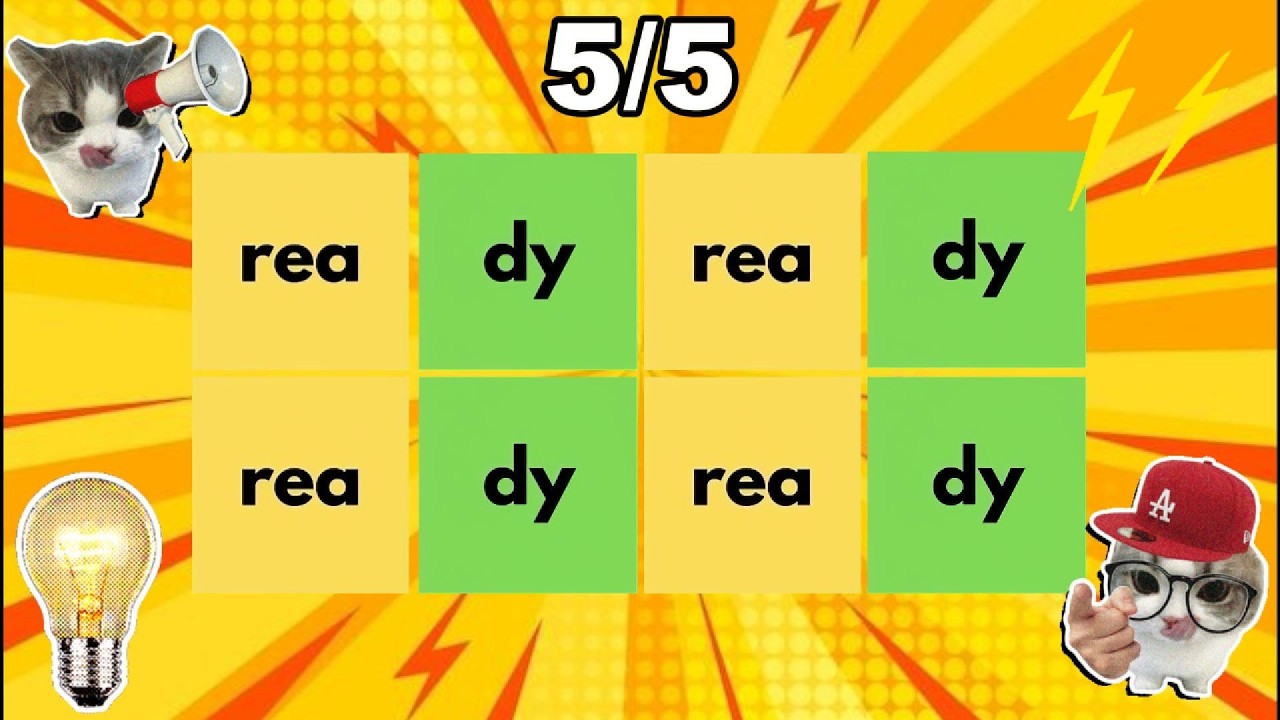 Say The Word On Beat Challenge | Level 1 - 5 | Level Easy to Insane