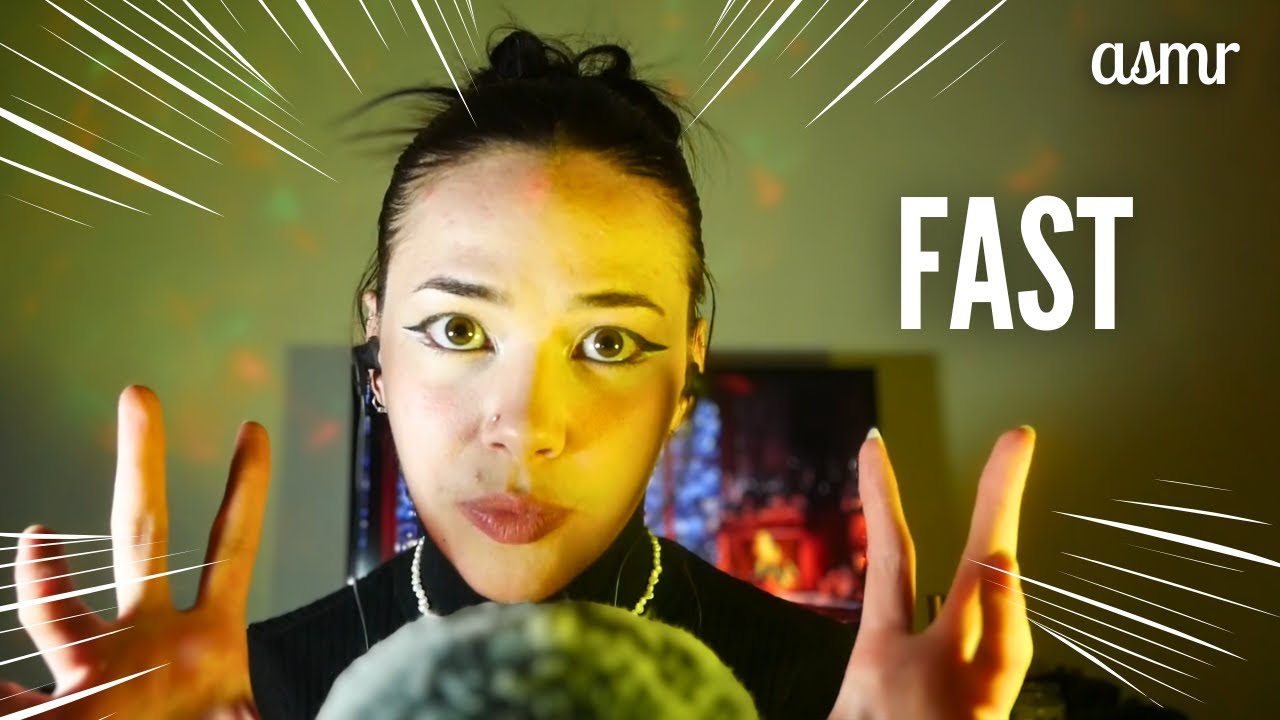 ASMR ִֶ☾₊ FAST et AGGRESSIVE (pour de vrai)