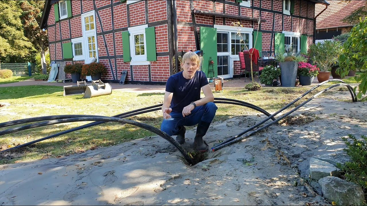 Erdwärme in der Praxis:  Umstellung einer Heizung mit Spülsonden