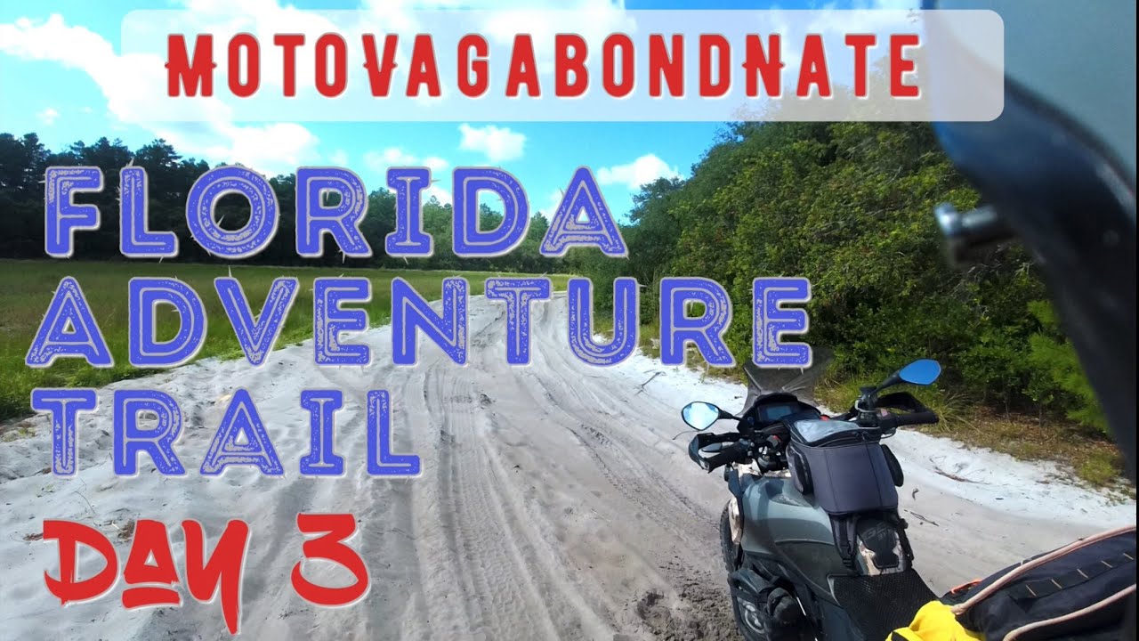 MotoVagabondNate: Приключенческий маршрут F.A.T. во Флориде, день 3, на BMW G310GS