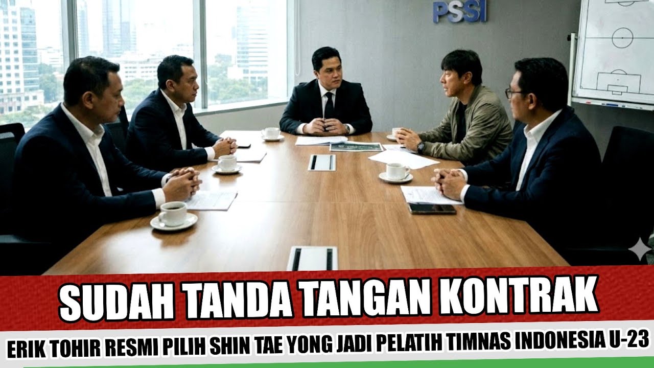 KONTRAK DI SETUJUI~SHIN TAE YONG JADI PELATIH TERMAHAL USAI TANDA TANGAN KONTRAK JADI PELATIH TIMNAS