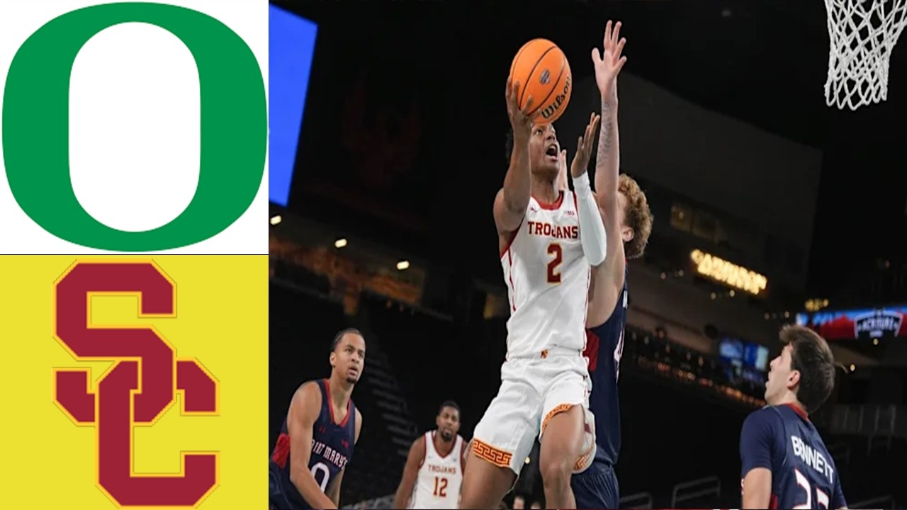 Обзор матча Орегон против USC (21 февраля 2026 г.), мужской студенческий баскетбол.