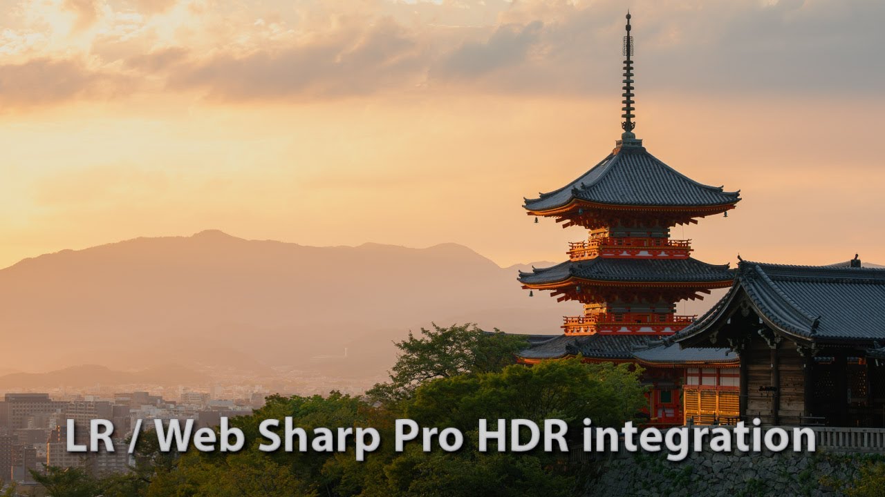 Batch export HDR photos via Web Sharp Pro's Lightroom integration