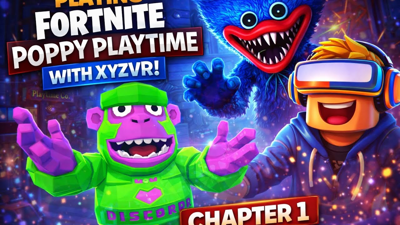 Play Poppy Play Time In FORTNITE!!!!!