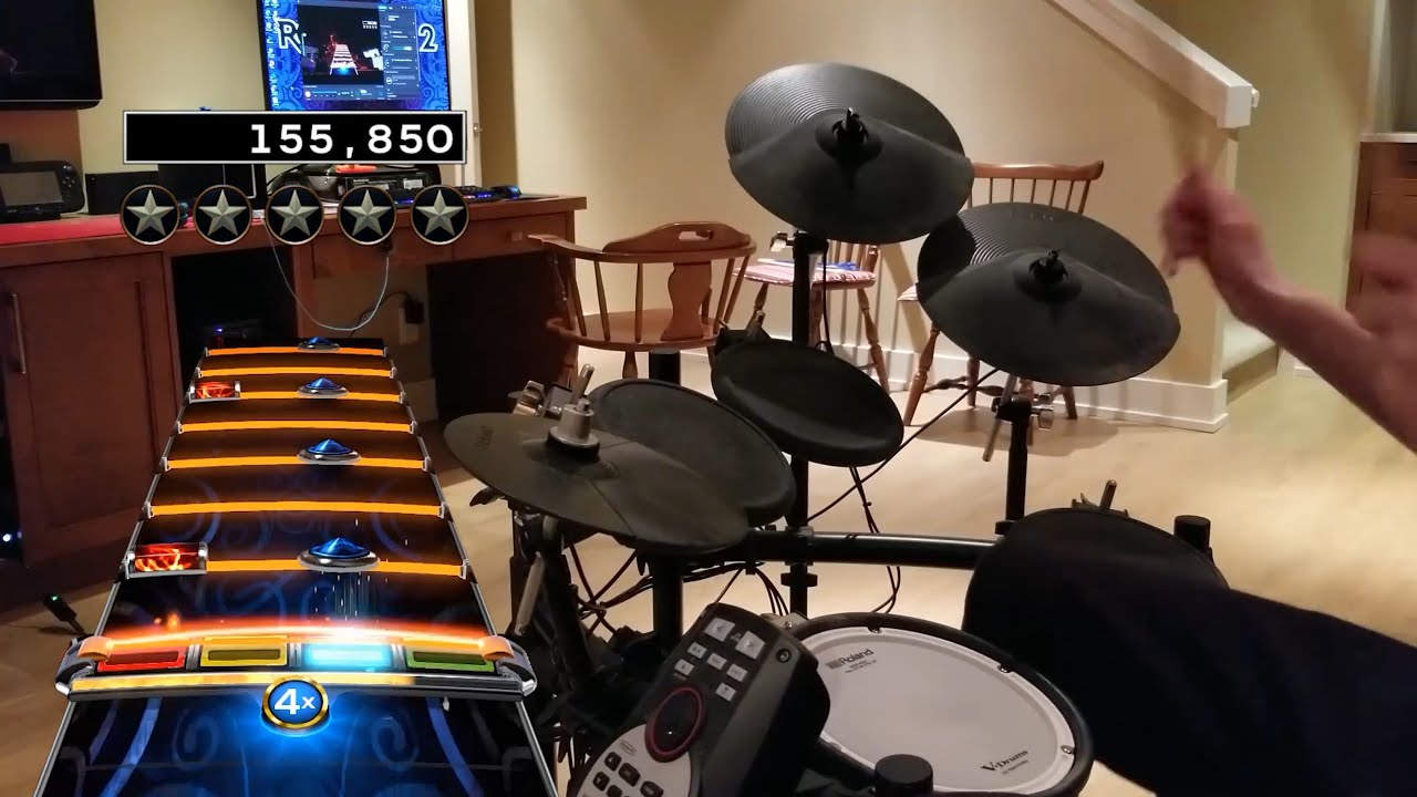 To The Stage by Asking Alexandria | Rock Band 4 Pro Drums 100% FC