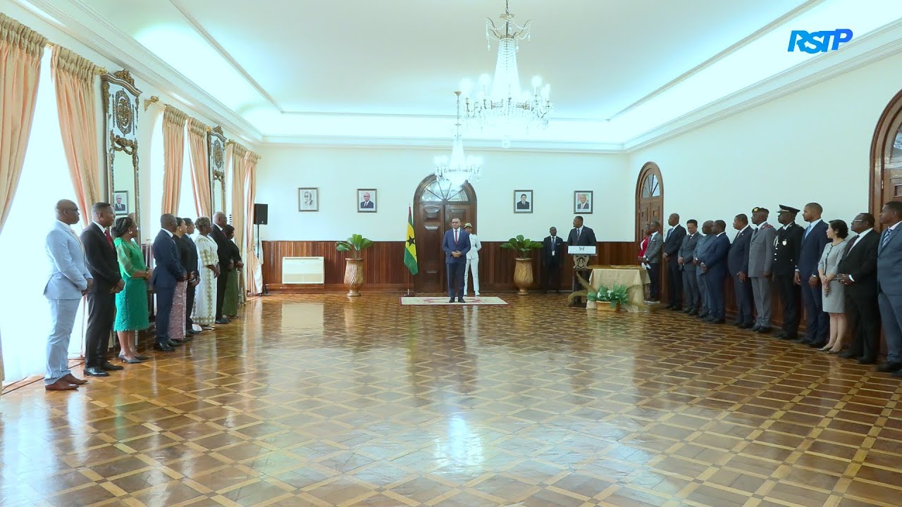 Tomada de posse do novo Governo de São Tomé de Príncipe