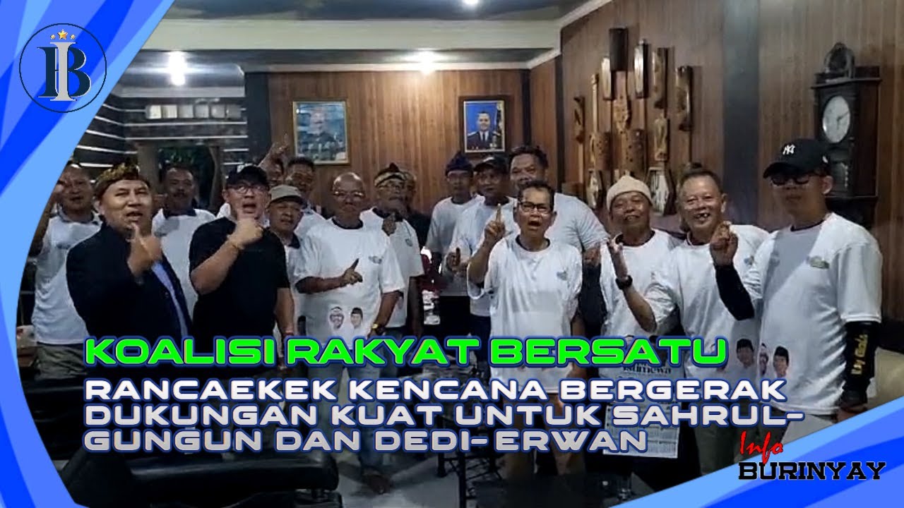 Koalisi Rakyat Bersatu Rancaekek Kencana Bergerak | Dukungan Kuat untuk Sahrul-Gungun dan Dedi-Erwan