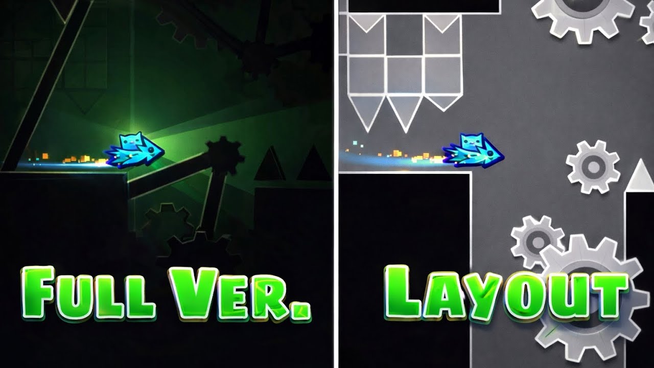 Boobawamba Layout VS Full Version | Geometry Dash 2.208