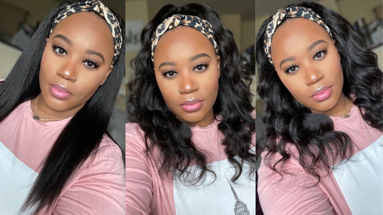 Beginner Friendly 😍| Very Affordable Kinky Straight Headband Wig |Omgherhair
