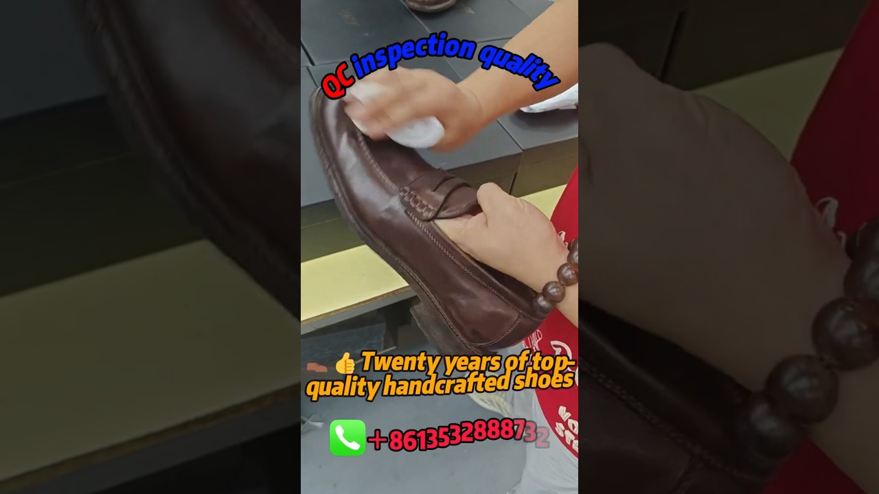 Goodyear Footwear Factory - QC Quality Inspection! 