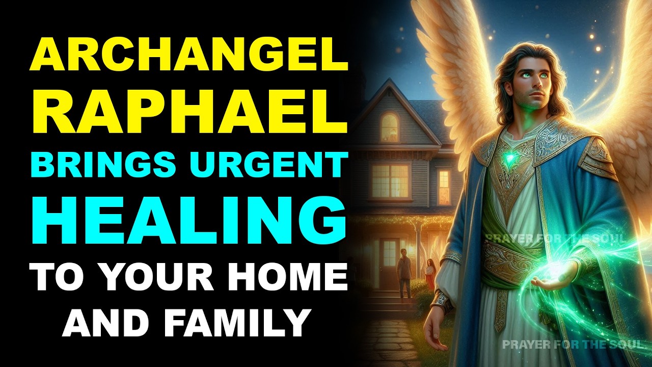ARCHANGEL RAFAEL BRINGS URGENT HEALING TO YOUR HOME AND FAMILY