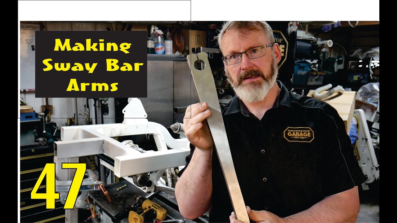 Making Sway Bar Arms (3-Piece NASCAR style)  (Ep 47)