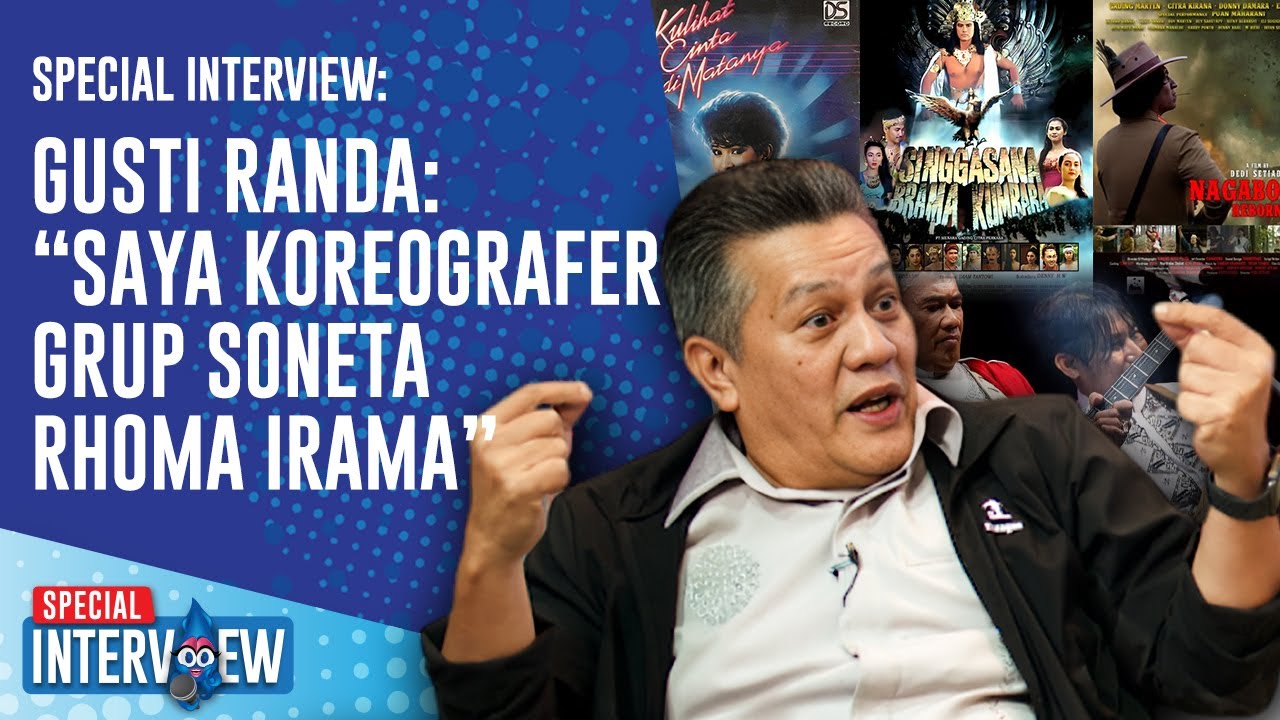 Apa Kabar Gusti Randa? Gokil! Ternyata Gusti Randa Koreografer Grup Soneta Bang Rhoma Irama
