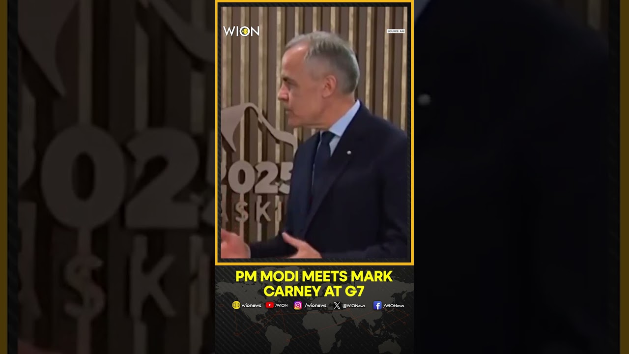 PM Modi Meets Mark Carney at G7, Calls India-Canada Ties &lsquo;Extremely Important&rsquo; | WION Shorts