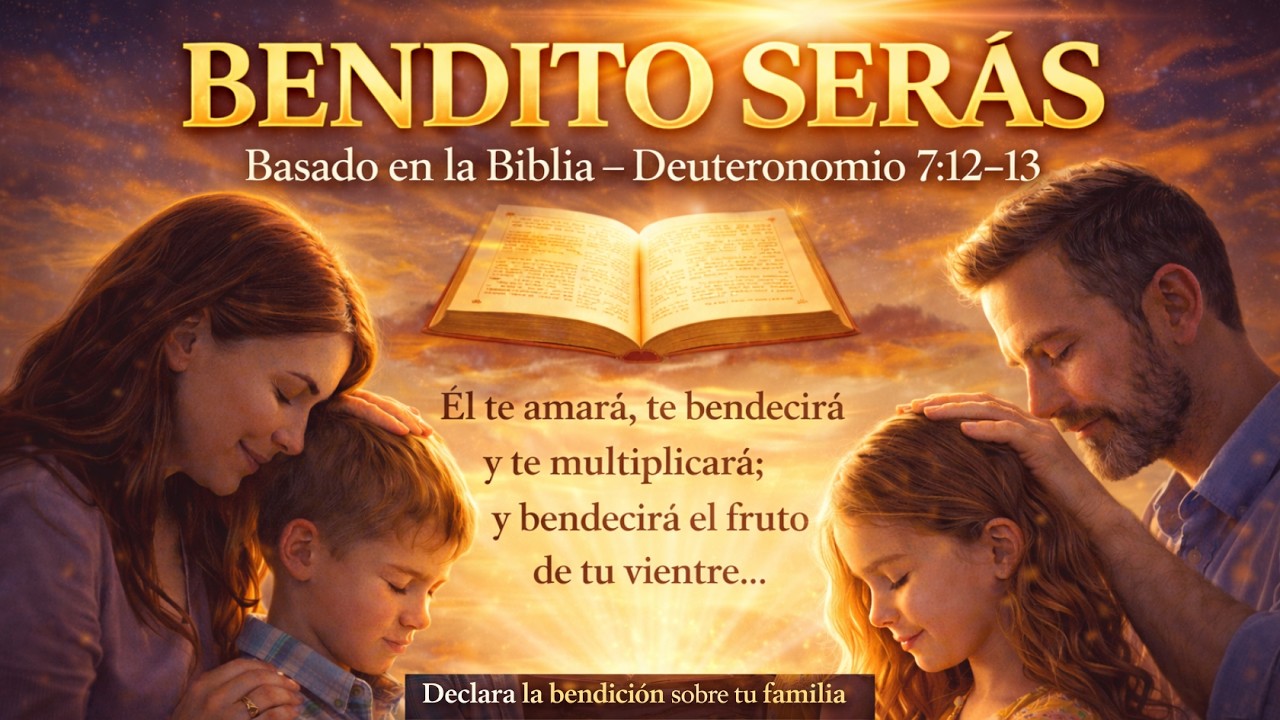 BENDITO SERÁS - Bendice Señor mi familia - Canción PROFETICA y Bendición A LOS HIJOS