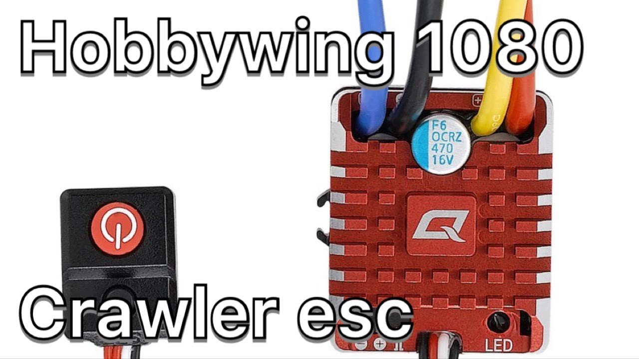 Hobbywing 1080 Crawler ESC Review