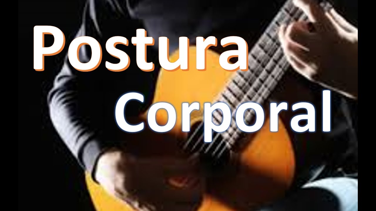 Postura corporal en la guitarra clásica