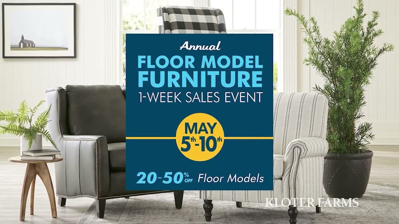 KF Floor Model Sale | Save 20-50% on Solid Hardwood Furniture