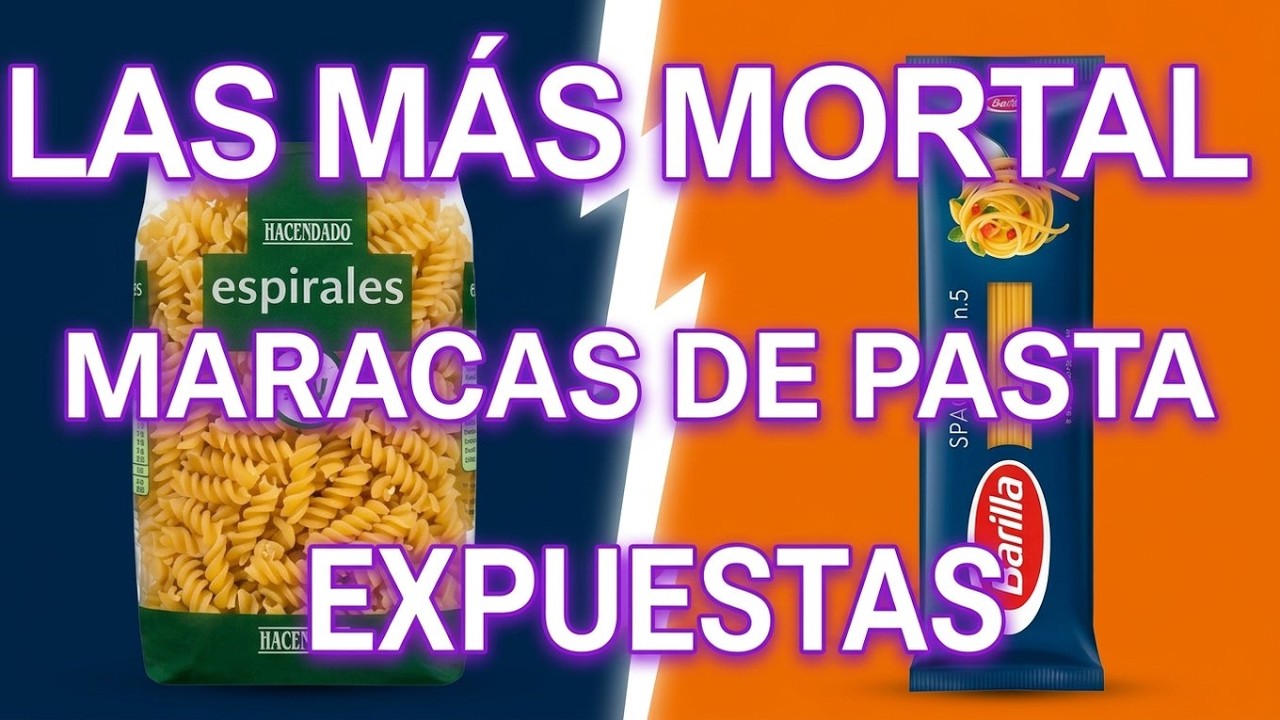 7 marcas de PASTA que debes EVITAR a toda costa (y algunas que REALMENTE merecen la pena)
