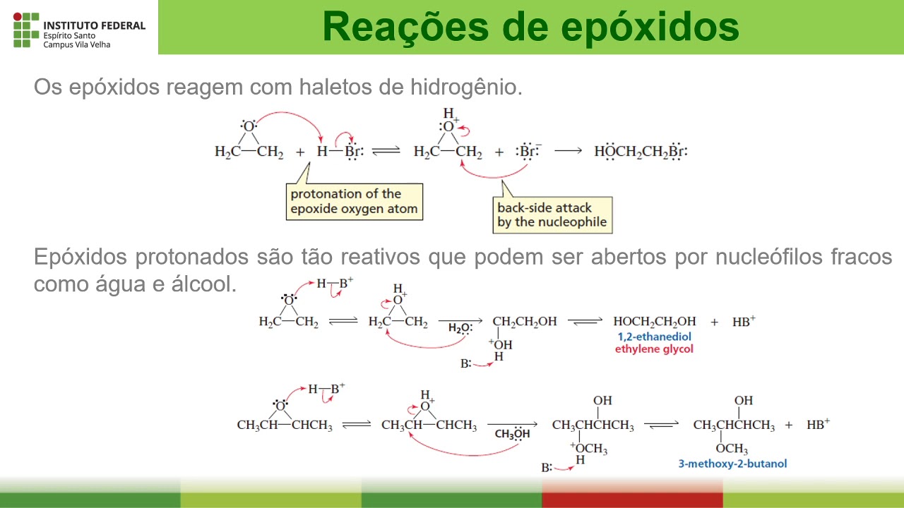 Cap  12 Tópico 5 Reações de epóxidos