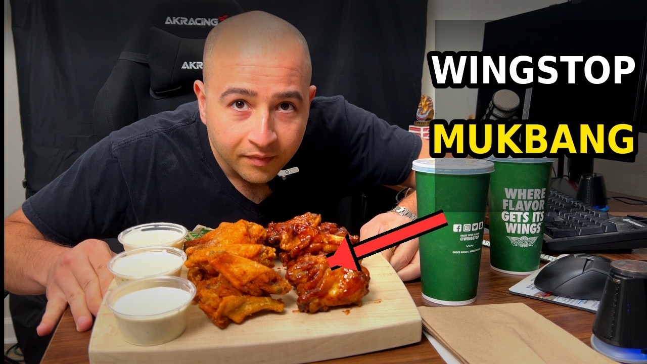 Wingstop Korean Spicy & Hot Honey First Taste!  #friedchicken #viral #food