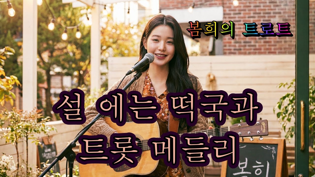 역시 설날에는 🍲떡국과 트롯메들리죠? 봄희의 트로트 메들리❤️