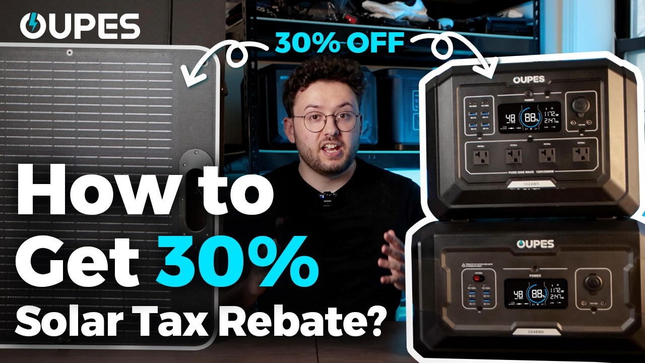 How to Get 30% Rebate of Your Solar Power Station