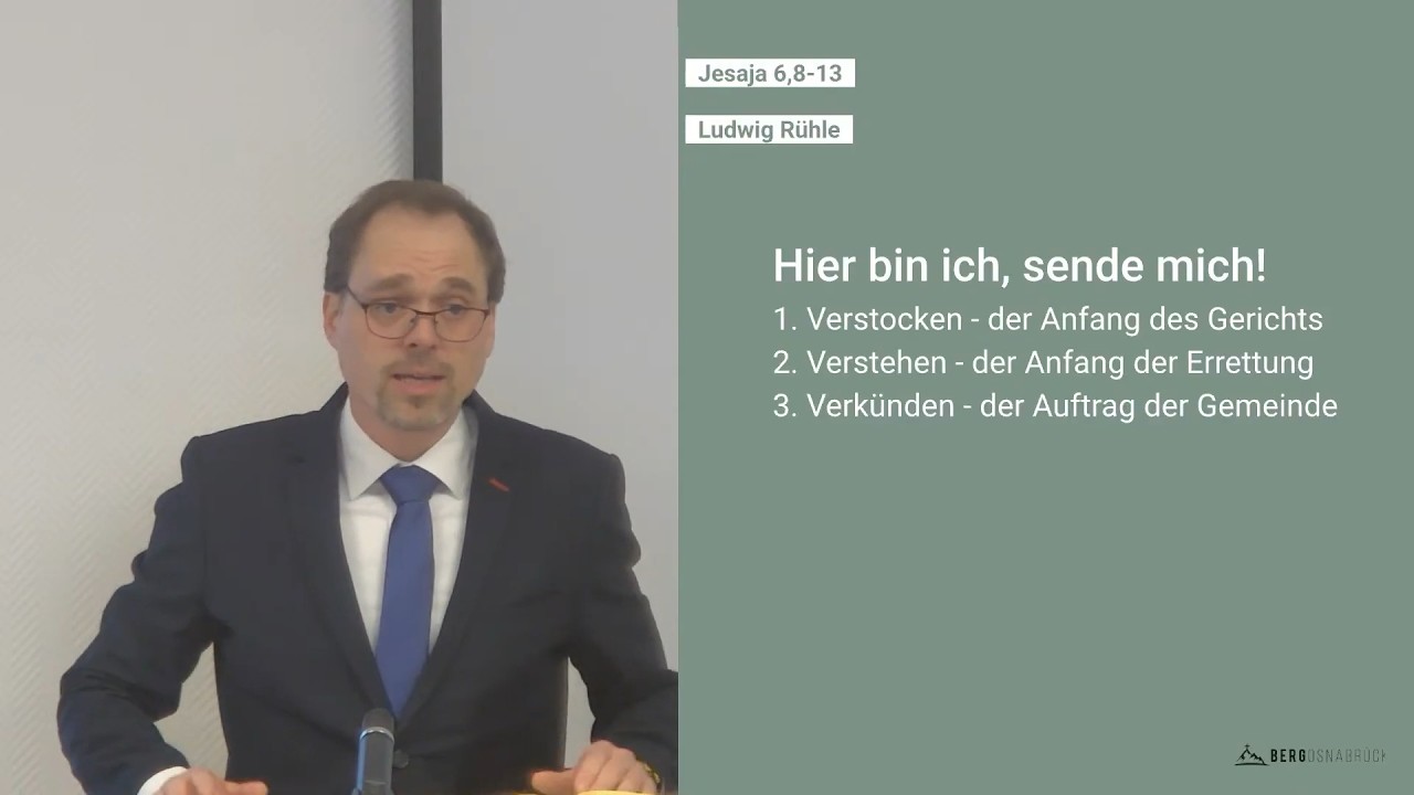 Jesaja 6,8-13 | Hier bin ich, sende mich!