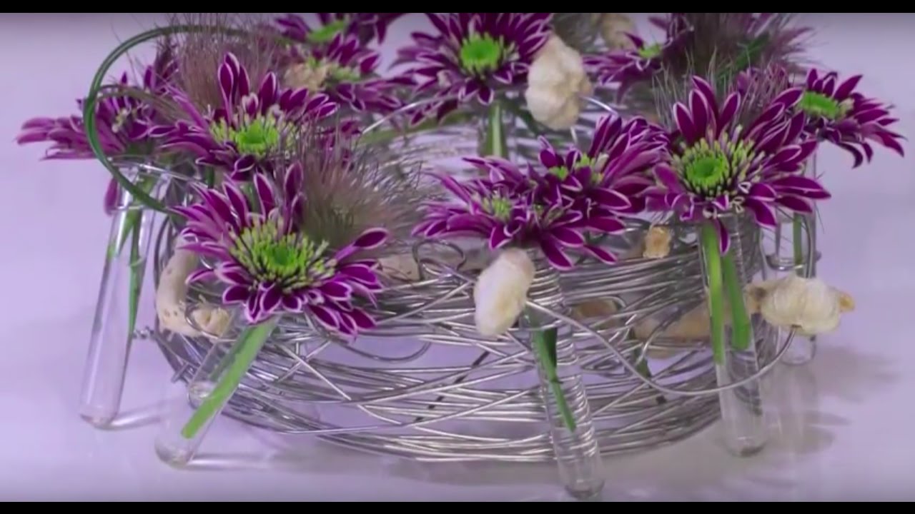 Chrysanthemum Design by Pim van den Akker | Flower Factor How to Make | Flower Arrangement