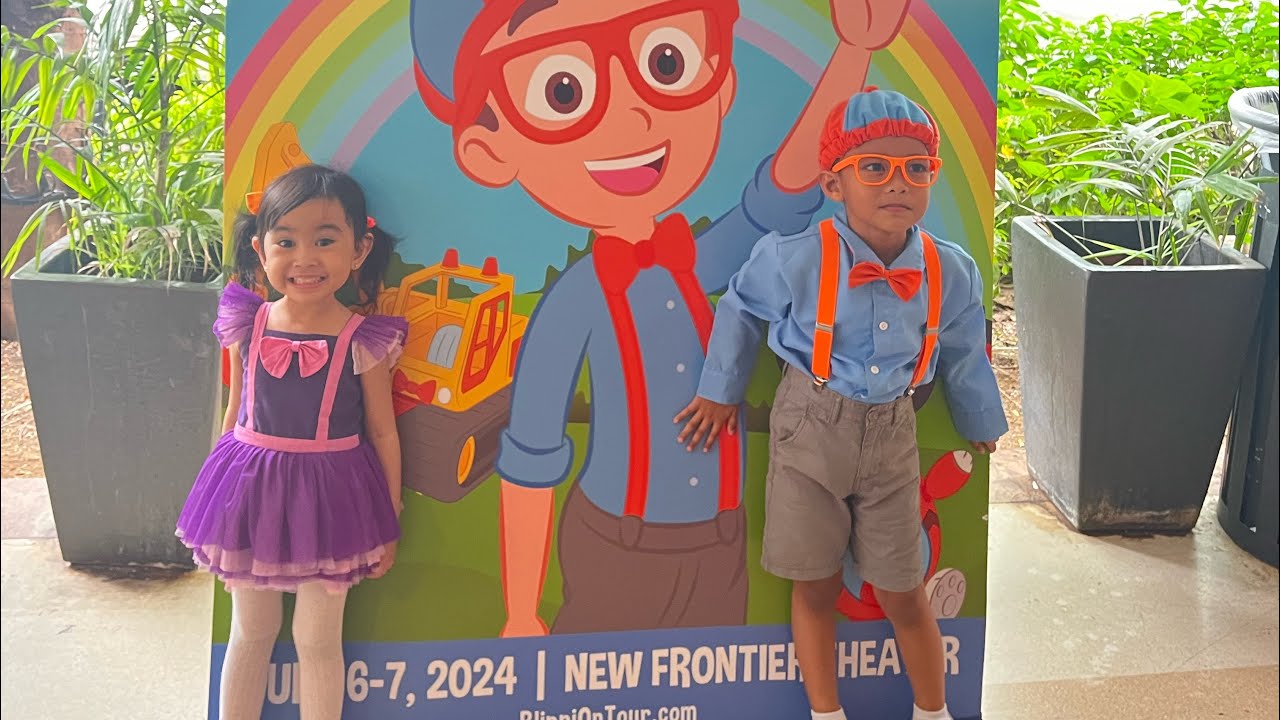 Cali (33mos) Blippi Wonderful World Tour —  LIVE @ Manila🧡💙