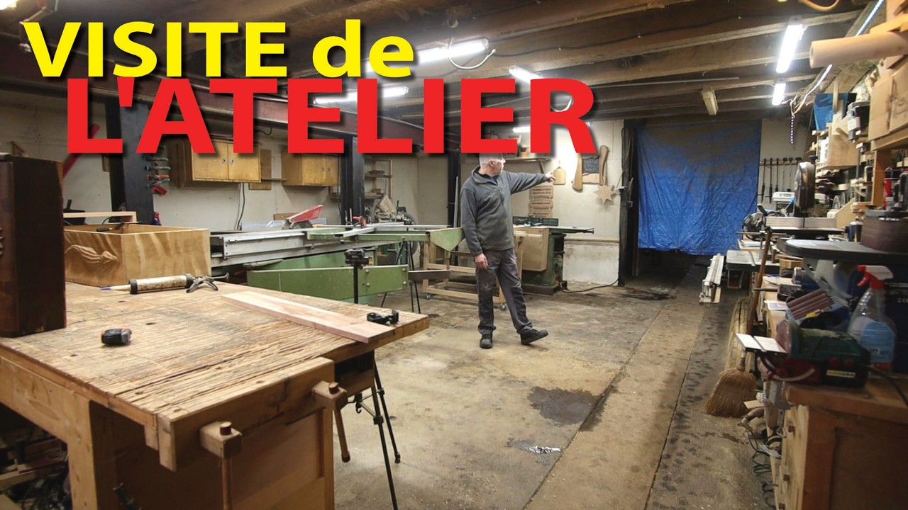 Mon atelier après 1 an d'évolution | Menuiserie
