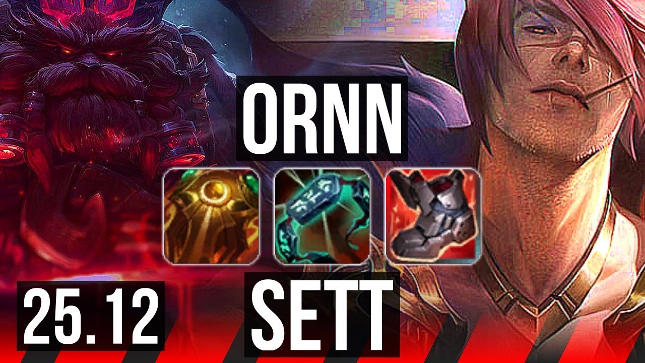 ORNN vs SETT (TOP) | 8/1/19, Dominating | EUW Grandmaster | 25.12